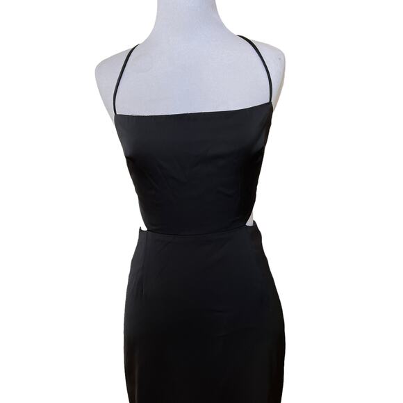 Nookie Stella Cut Out Gown in Black Size Small NWT - Picture 5 of 9